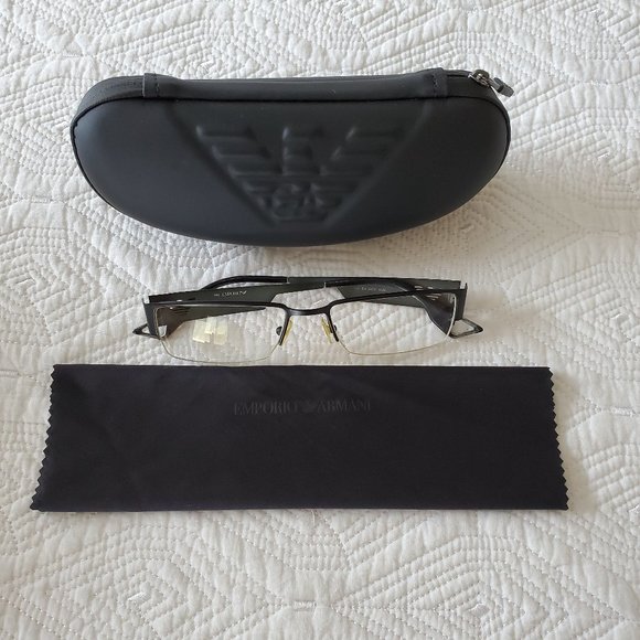 Emporio Armani glasses with perscription lenses - Picture 1 of 6